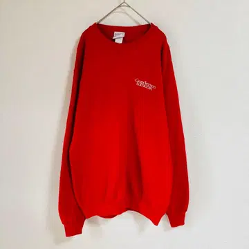 USA 구제 의류 SANTEE 원포인트 로고 프린트 맨투맨