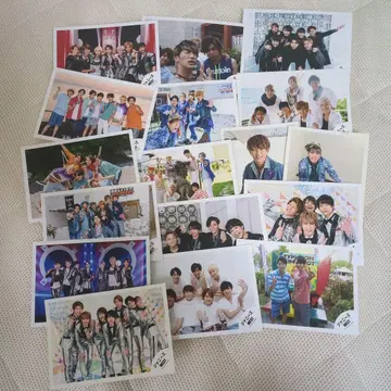 WEST.(쟈니즈WEST) 공식 사진 세트 17매