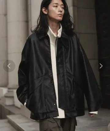 WYM LIDNM 가죽 블루종