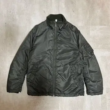 [레어] 올드 유니클로 구형 택 UNIQLO 빈티지 카키 MA1 새상품급