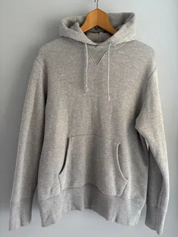 루프 휠러 후드 맨투맨 그레이 후드 M 사이즈 챔피온