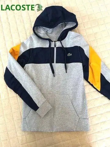 LACOSTE SPORT 풀 집업 후드티