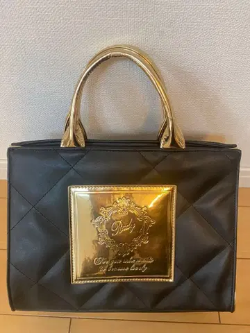 Rady 블랙 골드 퀼팅 핸드백 레어 희귀 단종