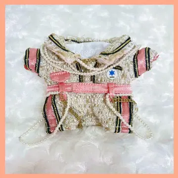 오오니시 류세이 나니와 치비누이 핑크 트위드 의상