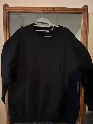 GOD SELECTION XXX 블랙 트레이닝복 맨투맨