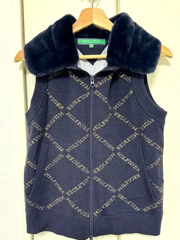 TOMMY HILFIGER GORF 퍼 베스트