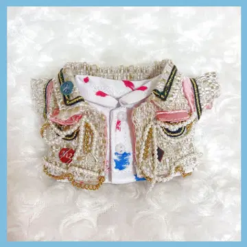 후지와라 죠이치로 나니와 치비누이 핑크 트위드 의상