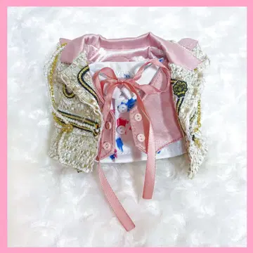 미치에다 슌스케 나니와 치비누이 핑크 트위드 의상