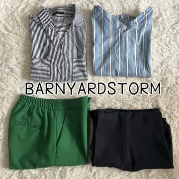 [ 새상품급 ] 여성용 묶음 판매 BARNYARDSTORM 4세트 XS