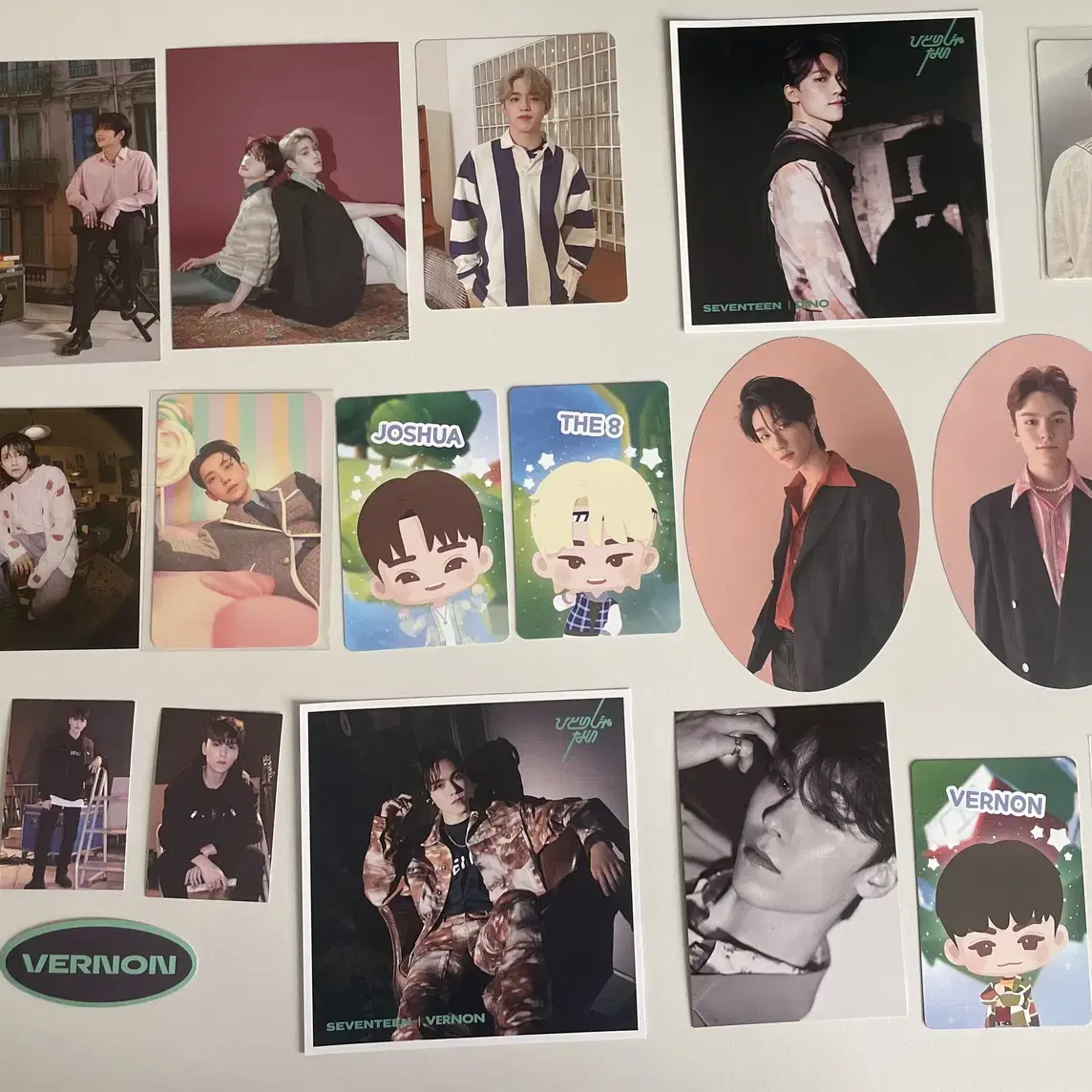 Seventeen S.Coups, Joshua, Woozi, The8, Vernon, Dino album, Carat Land, etc.