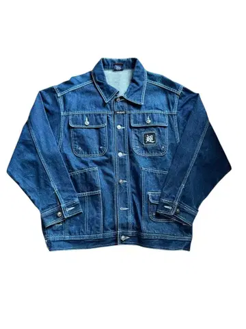 다크 블루 데님 자켓