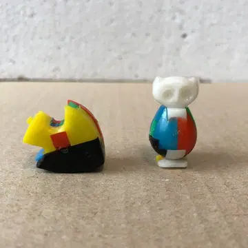 카바야 입체 퍼즐 덤 컬러풀 동물 피규어 2개 세트