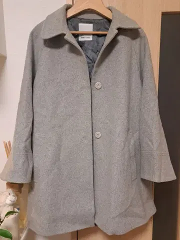 BABYLONE 그레이 롱 코트