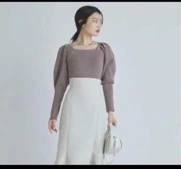 셀포드 스퀘어 니트 풀오버