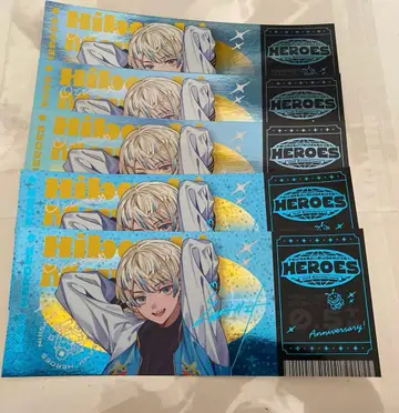 HEROES half Anniversary 티켓풍 카드 히바치 마나