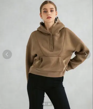 UNITED TOKYO 아톰 라지 풀 후드티 브라운 사이즈 1