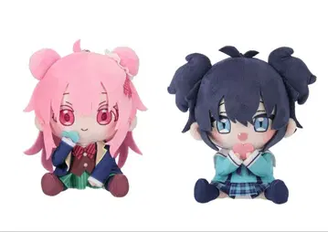 해피 슈가 라이프 사토 시오 봉제 인형 2개 세트