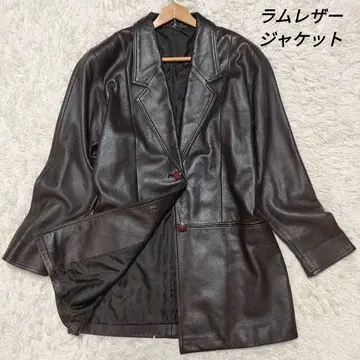 양가죽 가죽 자켓 가죽 코트 램 가죽 여성용 프리 사이즈