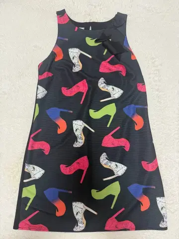 리나시멘토 컬러풀 힐 디자인 원피스 S 사이즈