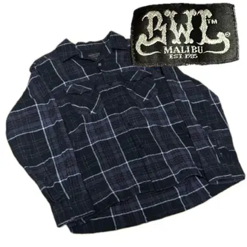 PENDLETON x BWL 옴브레 체크 셔츠