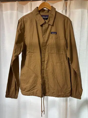 patagonia 브라운 버튼 셔츠