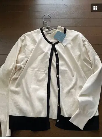 글로벌 워크 가디건 리브 풀오버 세트 L 사이즈 새상품