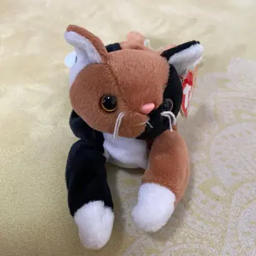 Ty 봉제 인형 고양이형 BEANIE ORIGINAL BABY