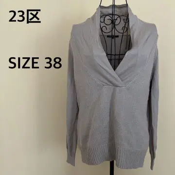 [ 23구 ] 니트탑/스웨터/V넥/그레이지