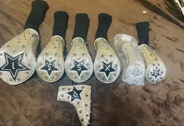 엘리트 한정판 럭셔리 골프헤드커버 7점