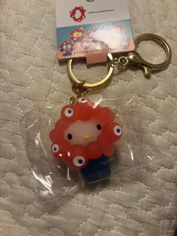 산리오 캐릭터 키링 클리어 키티