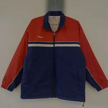 FILA 나일론 자켓 M 빨간색/파랑