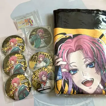 히프노시스 마이크 아메무라 람다 팬미팅 캔뱃지 제일복권 타월 히프마이