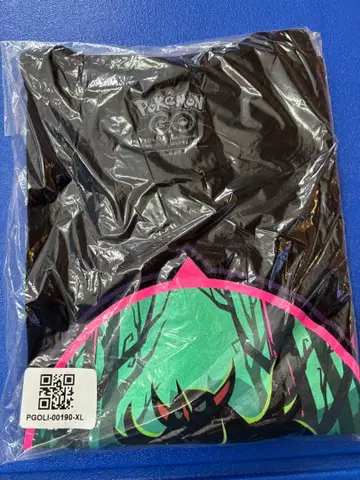 포켓몬 GO 와일드 지역 나가사키 한정판 T셔츠 XL 형광 오롱털 야광