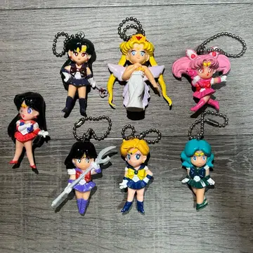 세일러문 피규어 키링 7개 세트