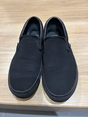 반스 슬립온 블랙 27.5cm