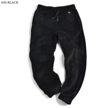 Champion 챔피온 보아 플리스 팬츠 블랙 L 미사용 새상품