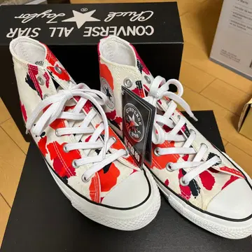 컨버스 올스타 100 CONVERSE 스니커즈 잉어 무늬 24.5cm