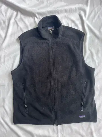 Patagonia Synchilla 블랙 XL 플리스 신틸라 베스트