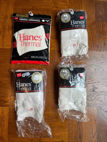 새상품 미사용 미개봉 Hanes 서멀 헤인즈