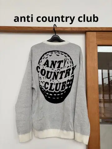 anti country club 골프 스웨터 니트
