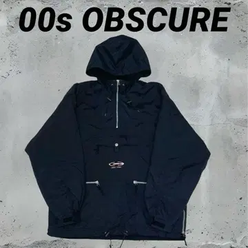 00s OBSCURE 빈티지 블랙 아노락 자켓 L 사이즈