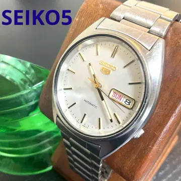 세이코 SEIKO5 자동 와인딩 작동