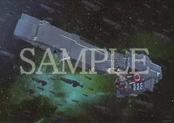 은하영웅전설 Die Neue These 휴베리온 A3 클리어 포스터