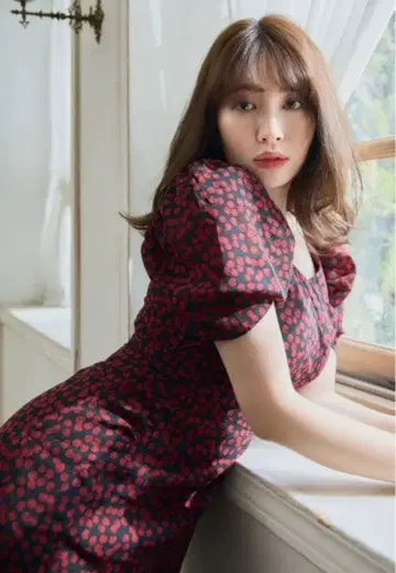 Herlipto Cherry Pattern One-Piece red 22