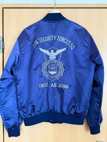 빈티지 수베니어 자켓 요코타 기지