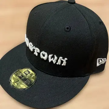 DOGTOWN 59FIFTY 블랙 캡 7 5/8