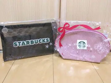 미사용 새상품 스벅 STARBUCKS 홀리데이 파우치 세트