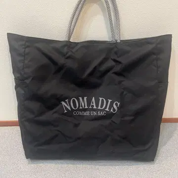 NOMADIS 나일론 토트백 블랙 그레이