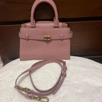 핑크 미니백 숄더 스트랩 포함 새상품급