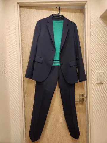 UNIQLO M 자켓 팬츠 네이비